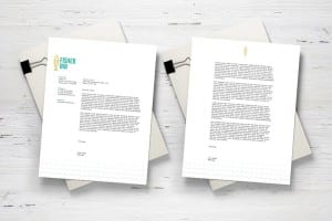 Fisher Inn - Letterhead Design