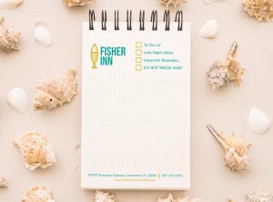 Fisher Inn - Notepad Design