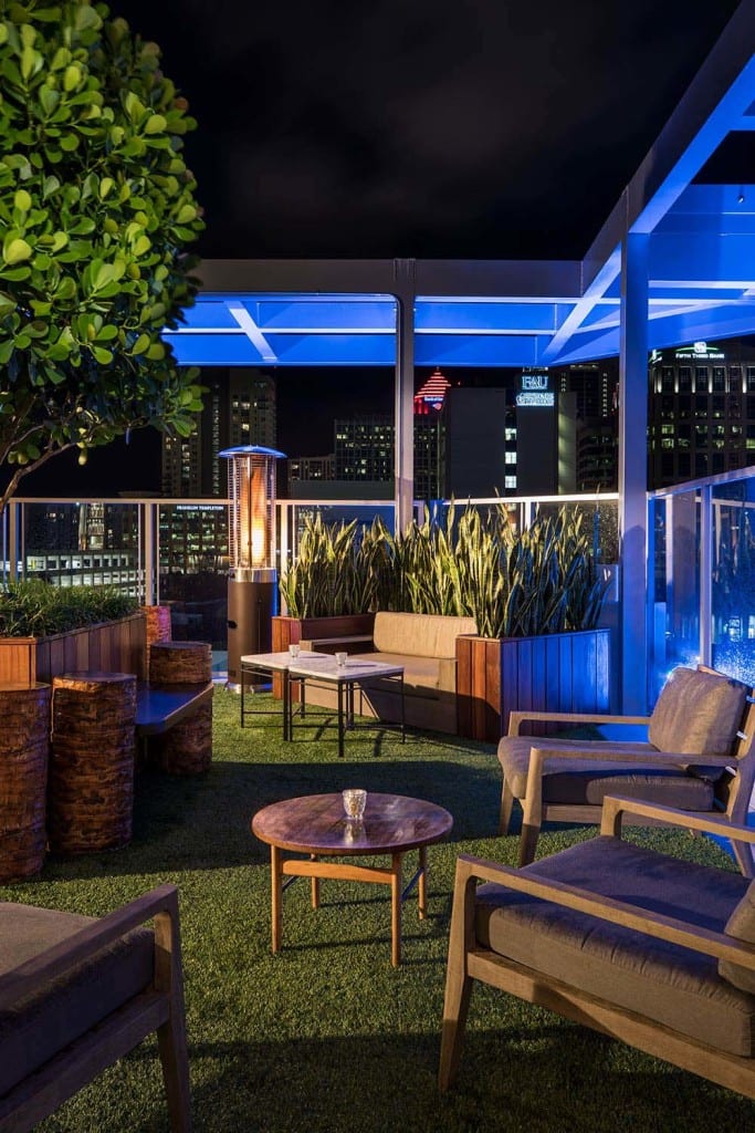 Rooftop @1WLO, Fort Lauderdale, FL - Restaurant & Bar Design by Bigtime ...