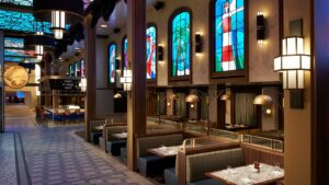 Carnival Celebration Cruiseship - Emeril's Bistro - Interior Design by Bigtime Design Studios